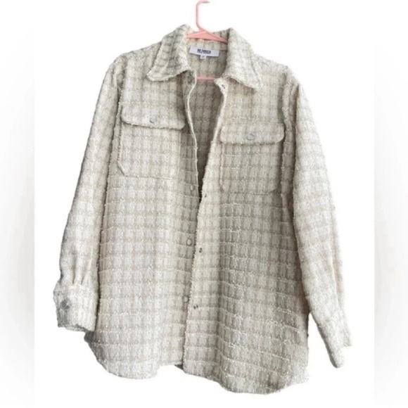 BB Dakota by Steve Madden Jacket Plaid Print Shacket
Sweater Trend - M - Picture 11 of 11